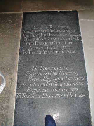 Thomas Harrison's Memorial